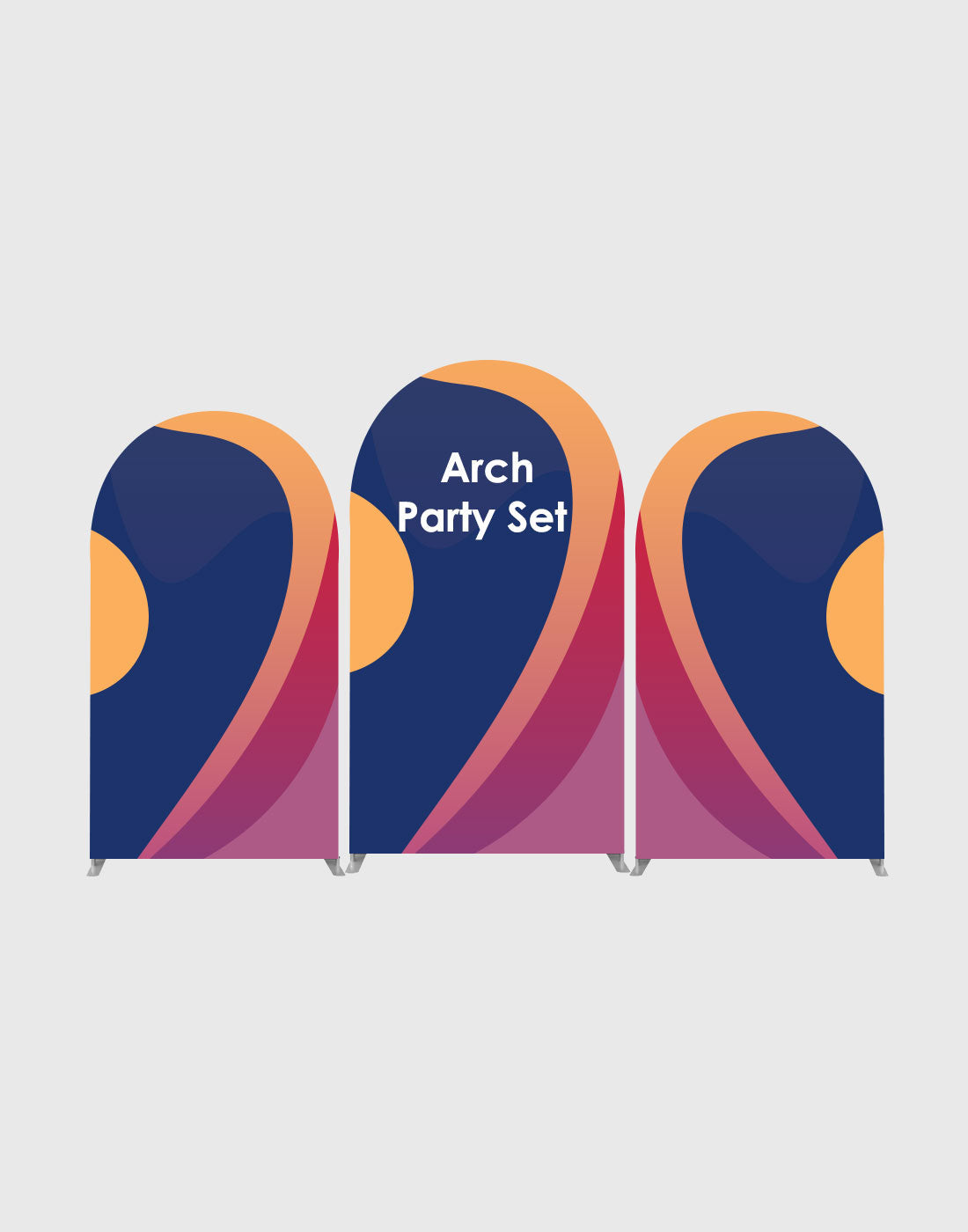 Arch Party Sets with Plinth - Model 1