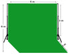 Heavy Duty Pure Muslin Photography Backdrop - Chroma Green