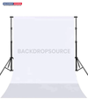 6m W x 6m H White/ Black Background with a Backdrop Stand