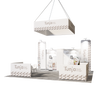 Modular Booth Kits 6m x 6m - Model 07