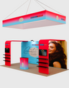 Portable Exhibit Display 3m x 6m - Model 15