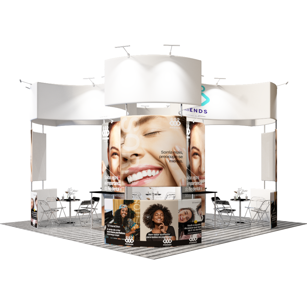 Modular Booth Kits 6m x 6m - Model 14