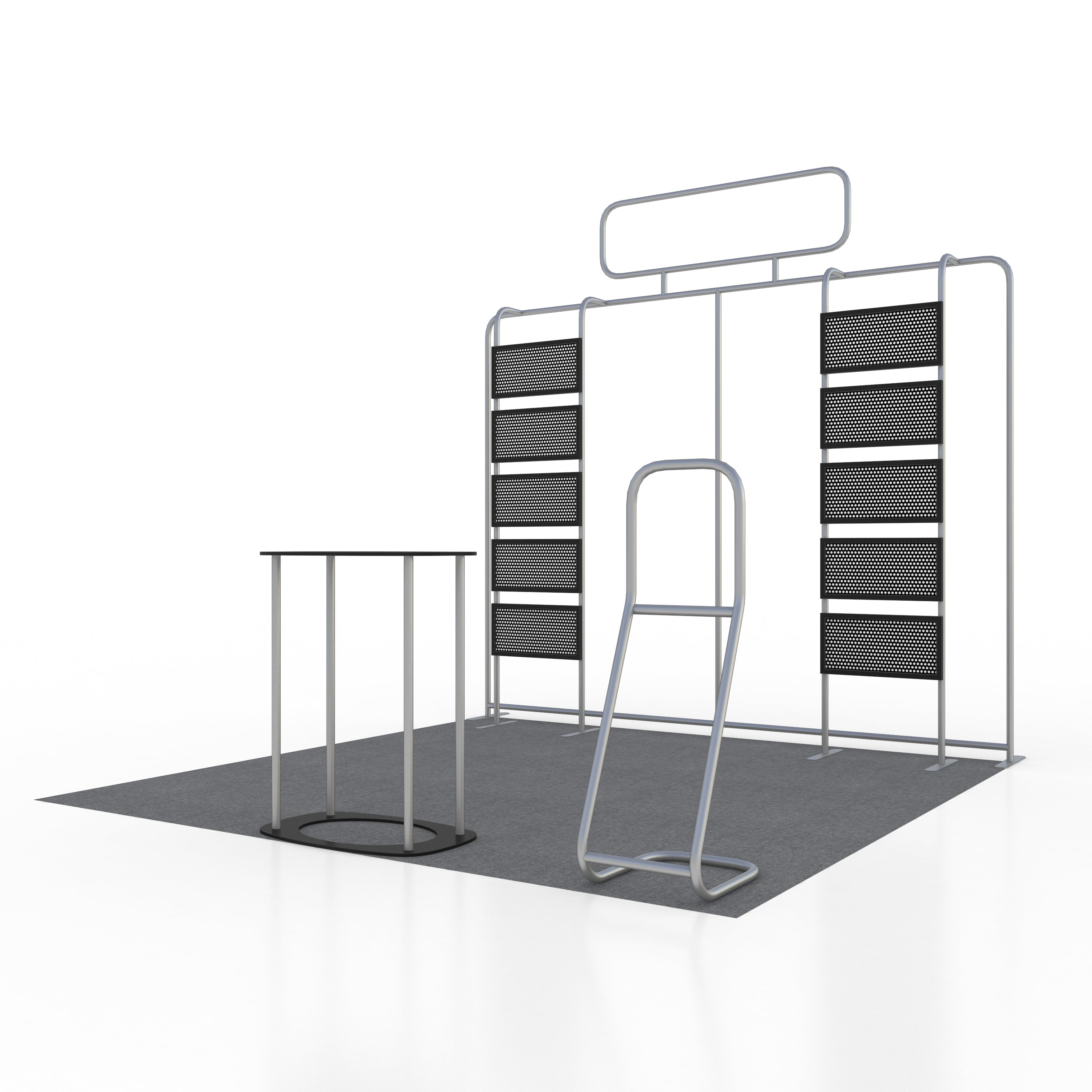 Portable Exhibit Display 3m x 3m - Model 28