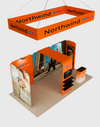 Portable Exhibit Display 3m x 6m - Model 13