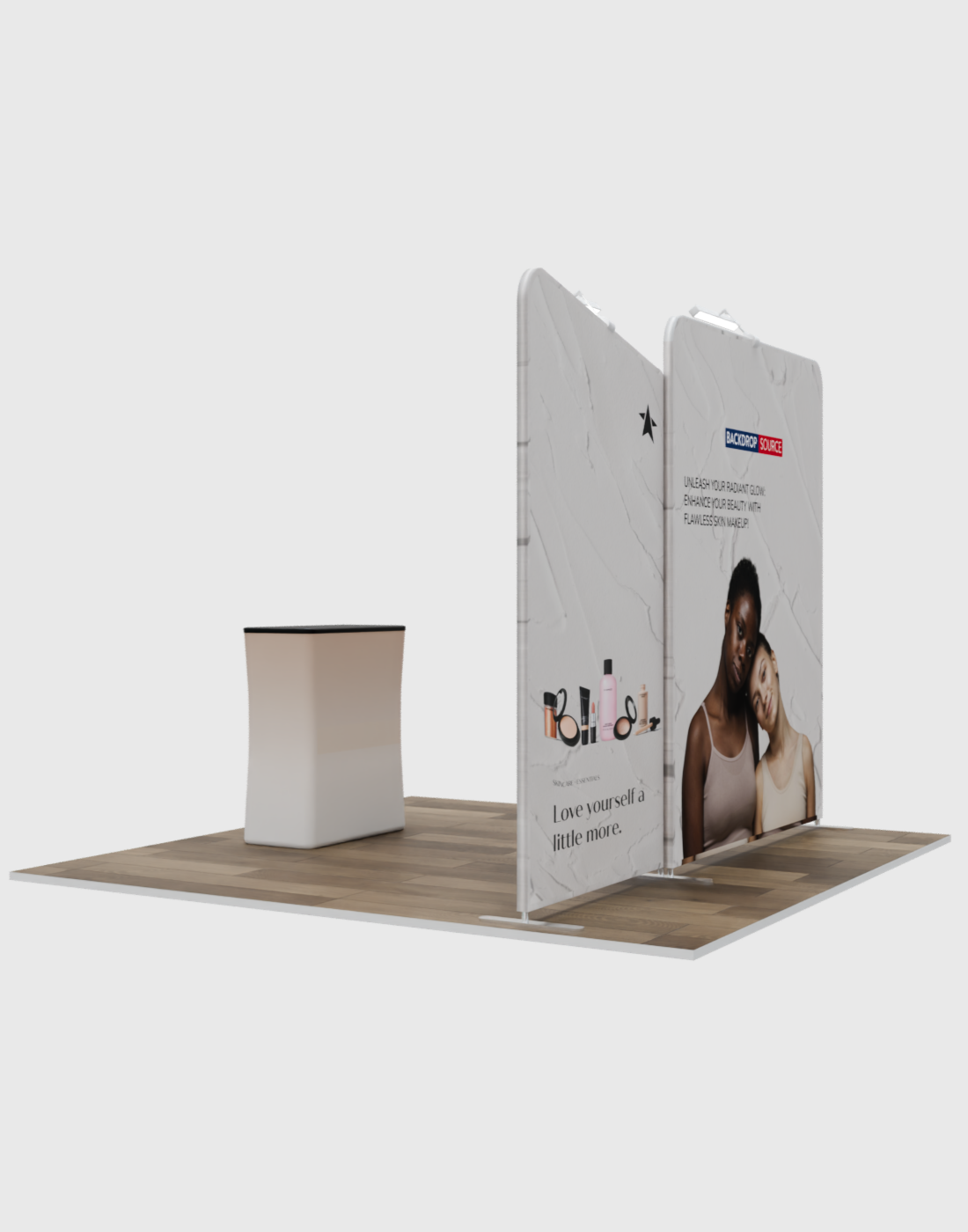 Portable Exhibit Display 3m x 3m - Model 3
