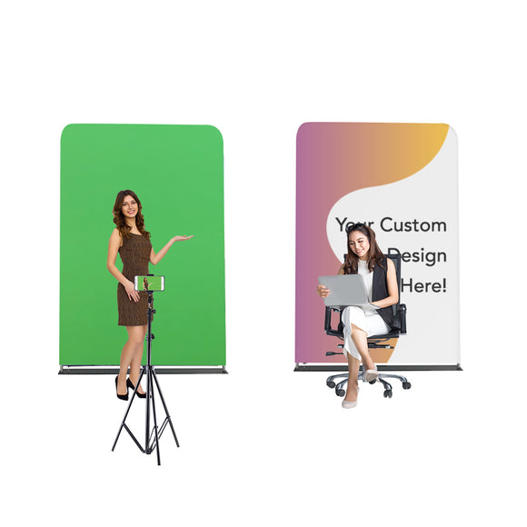 Chroma Green/Customized Design Backdrop for Backgrounds (Size 2m wide x 2.3m high)
