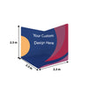 Custom Printed Exhibition Booth  ( Covers 2 Walls)