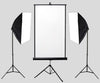 Passport / ID Backdrop With Stand and Studio Lighting kit