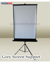 Photography Passport Grey Backdrop With Stand ( Retractable )