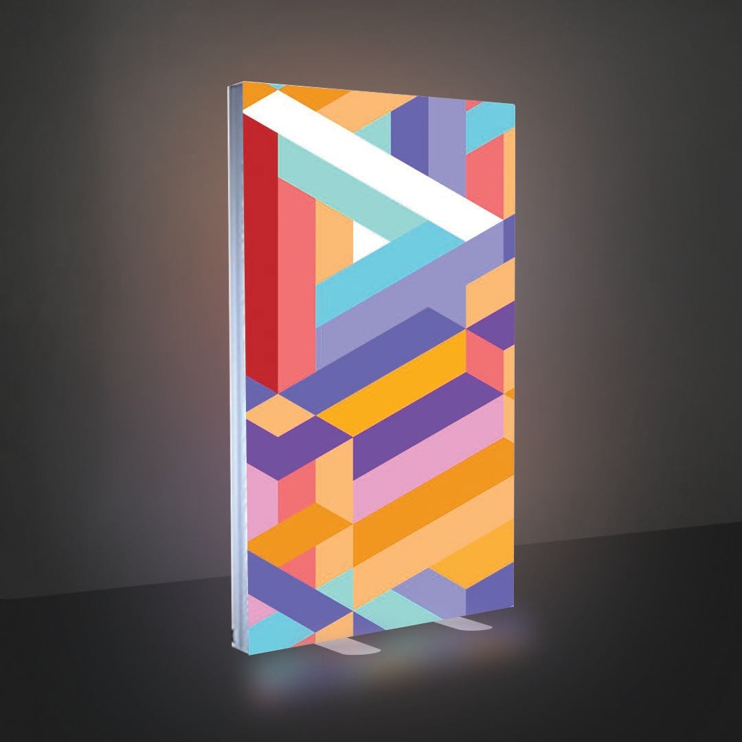 SEG Frameless Fabric LED Light Box Display - 1.2m W x 2m H