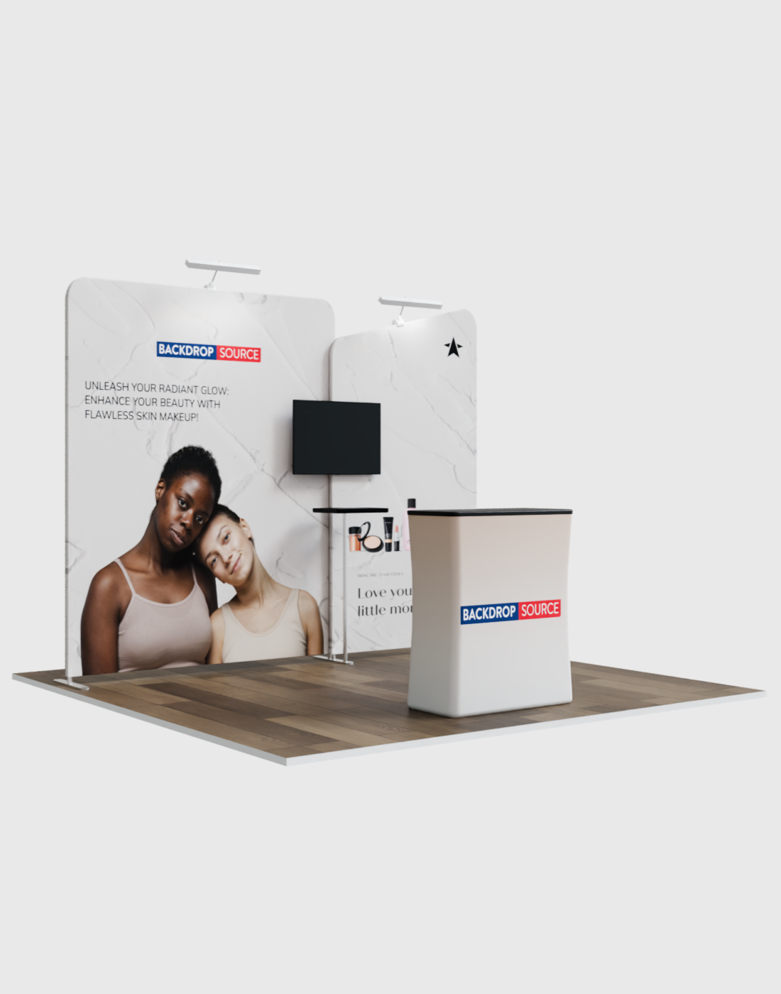 Portable Exhibit Display 3m x 3m - Model 3