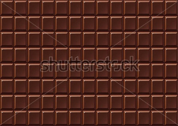 Bar of Hickory Milk Chocolate Print Photography Backdrop
